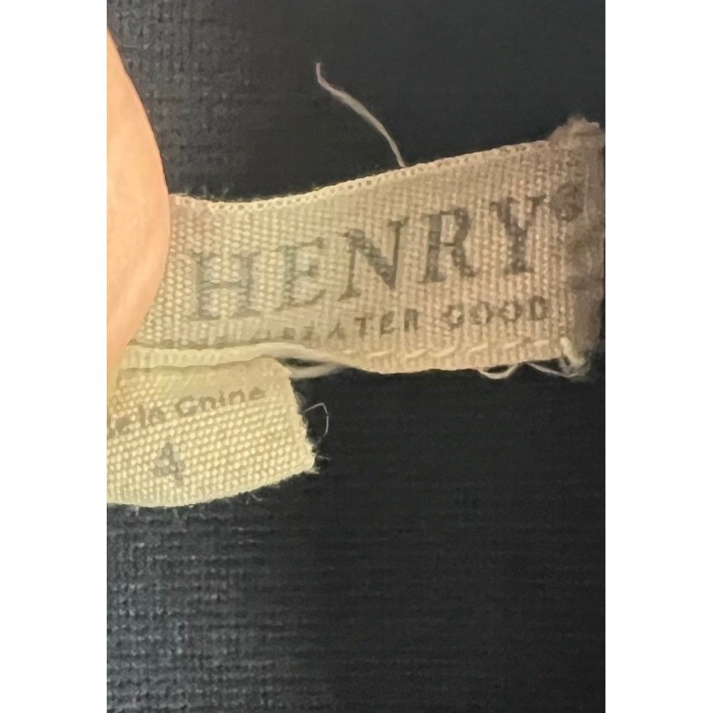 Hope & Henry Girls Navy Blue Quilted Dress with Elbow Patches Size 4 - Picture 7 of 8